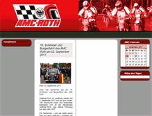 Tablet Screenshot of amc-roth.de